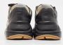 Gucci Vintage Pre-owned Leather sneakers Black Heren - Thumbnail 3