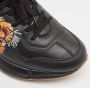 Gucci Vintage Pre-owned Leather sneakers Black Heren - Thumbnail 5