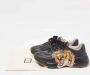 Gucci Vintage Pre-owned Leather sneakers Black Heren - Thumbnail 7