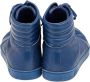 Gucci Vintage Pre-owned Leather sneakers Blue Dames - Thumbnail 4