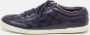 Gucci Vintage Pre-owned Leather sneakers Blue Dames - Thumbnail 2