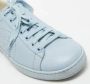 Gucci Vintage Pre-owned Leather sneakers Blue Dames - Thumbnail 8