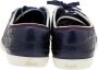 Gucci Vintage Pre-owned Leather sneakers Blue Heren - Thumbnail 4