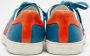 Gucci Vintage Pre-owned Leather sneakers Blue Heren - Thumbnail 5