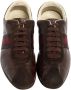 Gucci Vintage Pre-owned Leather sneakers Brown Dames - Thumbnail 2