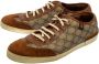 Gucci Vintage Pre-owned Leather sneakers Brown Dames - Thumbnail 3