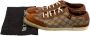 Gucci Vintage Pre-owned Leather sneakers Brown Dames - Thumbnail 7