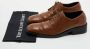 Gucci Vintage Pre-owned Leather sneakers Brown Dames - Thumbnail 9