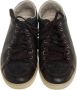 Gucci Vintage Pre-owned Leather sneakers Brown Dames - Thumbnail 2