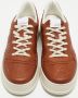 Gucci Vintage Pre-owned Leather sneakers Brown Heren - Thumbnail 3