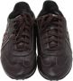 Gucci Vintage Pre-owned Leather sneakers Brown Heren - Thumbnail 2