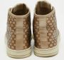 Gucci Vintage Pre-owned Leather sneakers Gray Dames - Thumbnail 5