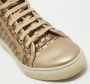 Gucci Vintage Pre-owned Leather sneakers Gray Dames - Thumbnail 7