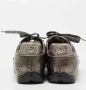 Gucci Vintage Pre-owned Leather sneakers Gray Dames - Thumbnail 5