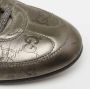 Gucci Vintage Pre-owned Leather sneakers Gray Dames - Thumbnail 7
