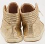 Gucci Vintage Pre-owned Leather sneakers Gray Dames - Thumbnail 4