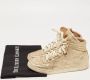 Gucci Vintage Pre-owned Leather sneakers Gray Dames - Thumbnail 8