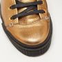 Gucci Vintage Pre-owned Leather sneakers Gray Dames - Thumbnail 7