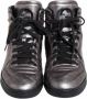 Gucci Vintage Pre-owned Leather sneakers Gray Dames - Thumbnail 2