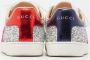 Gucci Vintage Pre-owned Leather sneakers Gray Dames - Thumbnail 5