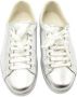 Gucci Vintage Pre-owned Leather sneakers Gray Heren - Thumbnail 3