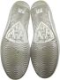 Gucci Vintage Pre-owned Leather sneakers Gray Heren - Thumbnail 4