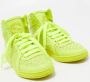 Gucci Vintage Pre-owned Leather sneakers Green Dames - Thumbnail 4