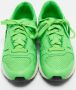 Gucci Vintage Pre-owned Leather sneakers Green Heren - Thumbnail 2