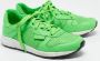 Gucci Vintage Pre-owned Leather sneakers Green Heren - Thumbnail 3