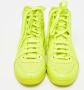 Gucci Vintage Pre-owned Leather sneakers Green Heren - Thumbnail 3