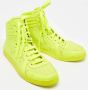 Gucci Vintage Pre-owned Leather sneakers Green Heren - Thumbnail 4