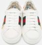 Gucci Vintage Pre-owned Leather sneakers Multicolor Heren - Thumbnail 3