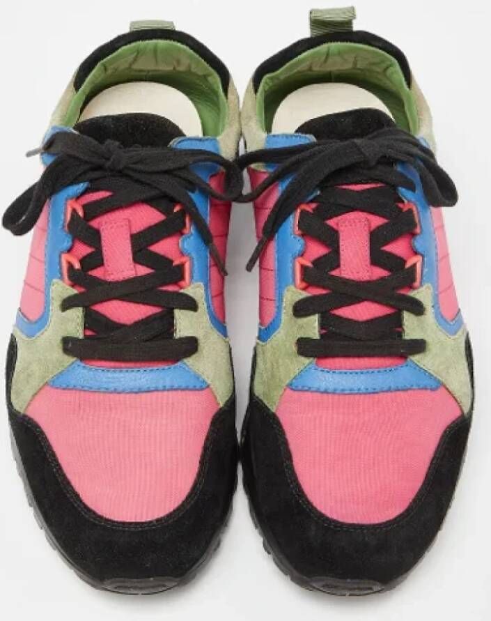 Gucci Vintage Pre-owned Leather sneakers Pink Dames