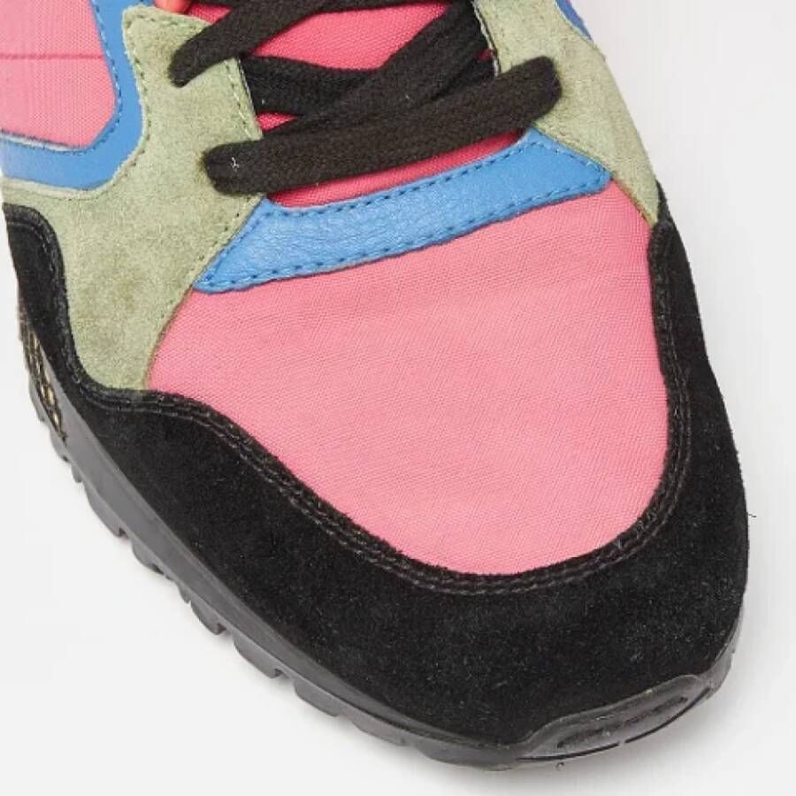 Gucci Vintage Pre-owned Leather sneakers Pink Dames