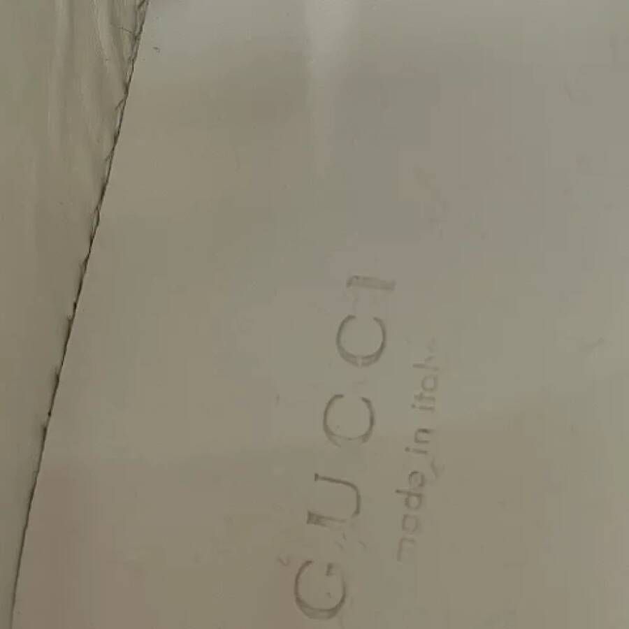 Gucci Vintage Pre-owned Leather sneakers Pink Dames