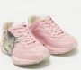 Gucci Vintage Pre-owned Leather sneakers Pink Dames - Thumbnail 2