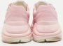 Gucci Vintage Pre-owned Leather sneakers Pink Dames - Thumbnail 3