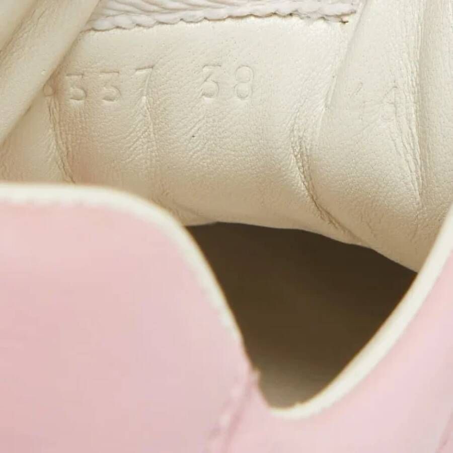 Gucci Vintage Pre-owned Leather sneakers Pink Dames