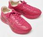 Gucci Vintage Pre-owned Leather sneakers Pink Heren - Thumbnail 4