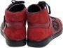 Gucci Vintage Pre-owned Leather sneakers Red Dames - Thumbnail 4