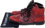 Gucci Vintage Pre-owned Leather sneakers Red Dames - Thumbnail 7