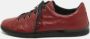 Gucci Vintage Pre-owned Leather sneakers Red Dames - Thumbnail 2