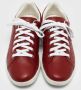Gucci Vintage Pre-owned Leather sneakers Red Dames - Thumbnail 3