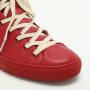 Gucci Vintage Pre-owned Leather sneakers Red Heren - Thumbnail 6
