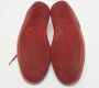 Gucci Vintage Pre-owned Leather sneakers Red Heren - Thumbnail 6
