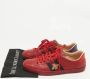 Gucci Vintage Pre-owned Leather sneakers Red Heren - Thumbnail 9