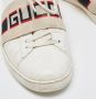Gucci Vintage Pre-owned Leather sneakers White Dames - Thumbnail 7