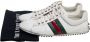 Gucci Vintage Pre-owned Leather sneakers White Dames - Thumbnail 7