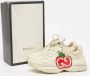 Gucci Vintage Pre-owned Leather sneakers White Dames - Thumbnail 8