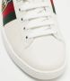 Gucci Vintage Pre-owned Leather sneakers White Dames - Thumbnail 8